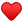 heart that is red